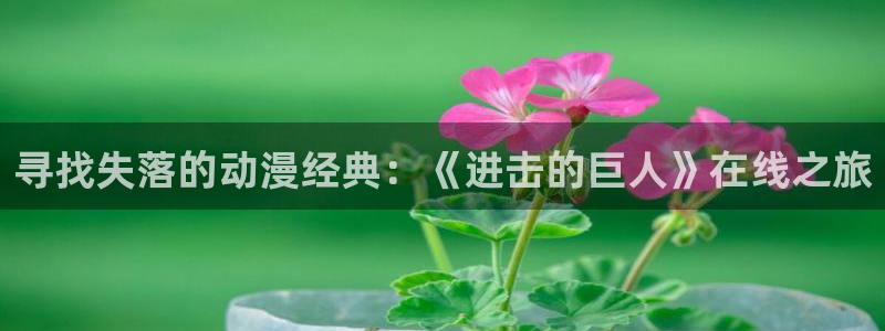 韩国里番动漫：寻找失落的动漫经典：《进击的巨人》在线之旅